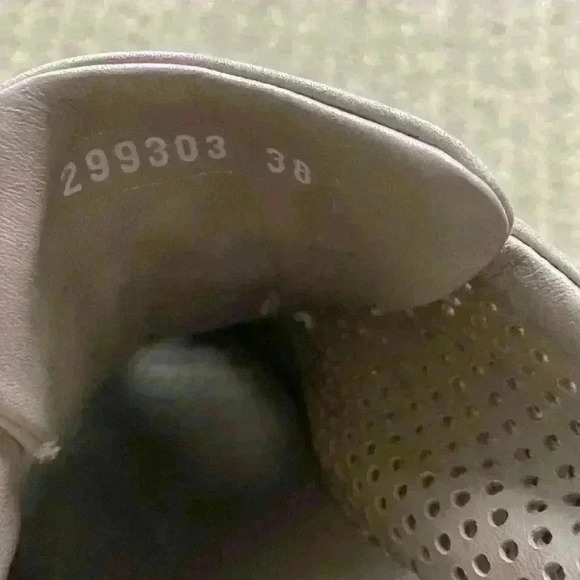 Platform Leather Sneaker Shoe high platform sneaker shoe size 38 EUR. - Picture 9 of 15